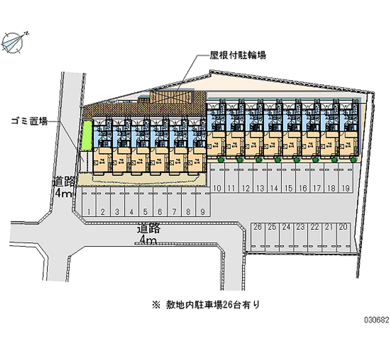 30682 Monthly parking lot