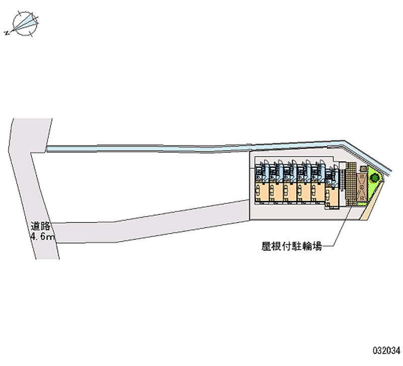 レオパレス長左衛門 区画図