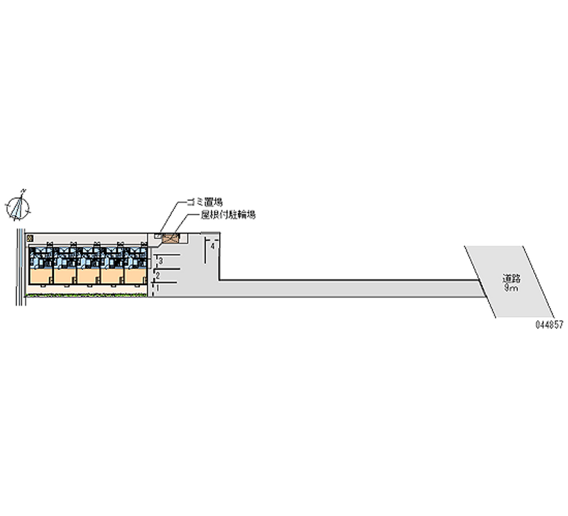 レオネクストグレイス戸坂 月極駐車場