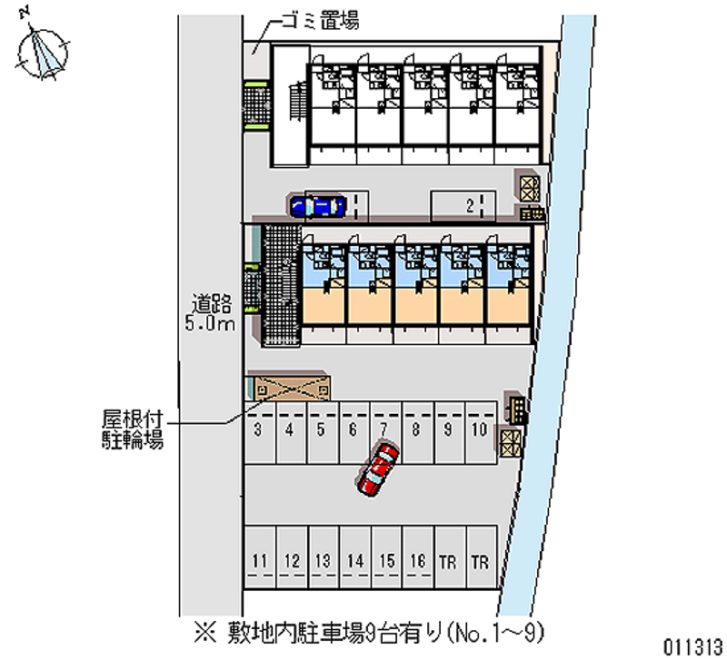 11313月租停車場