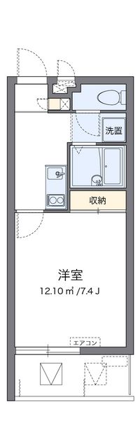 クレイノハピネスⅡ 間取り図