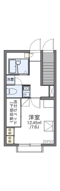 レオパレスヴィラ本町 間取り図