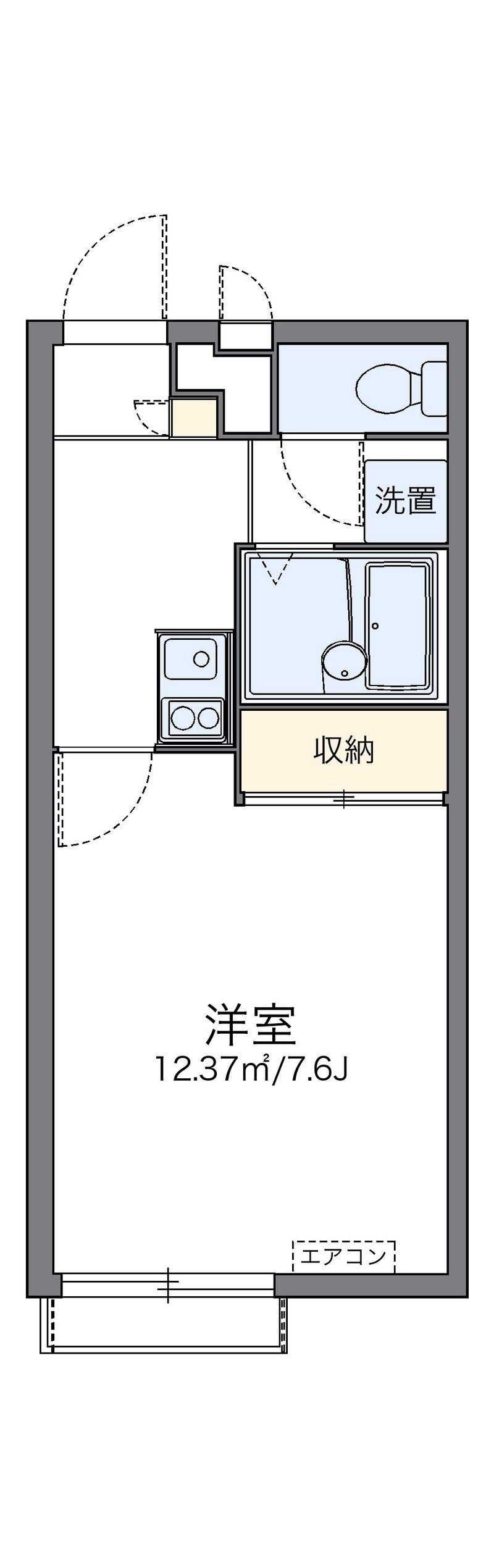 leopalace Mirai Floor plan