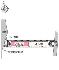 レオパレス矢向Ｂ 配置図