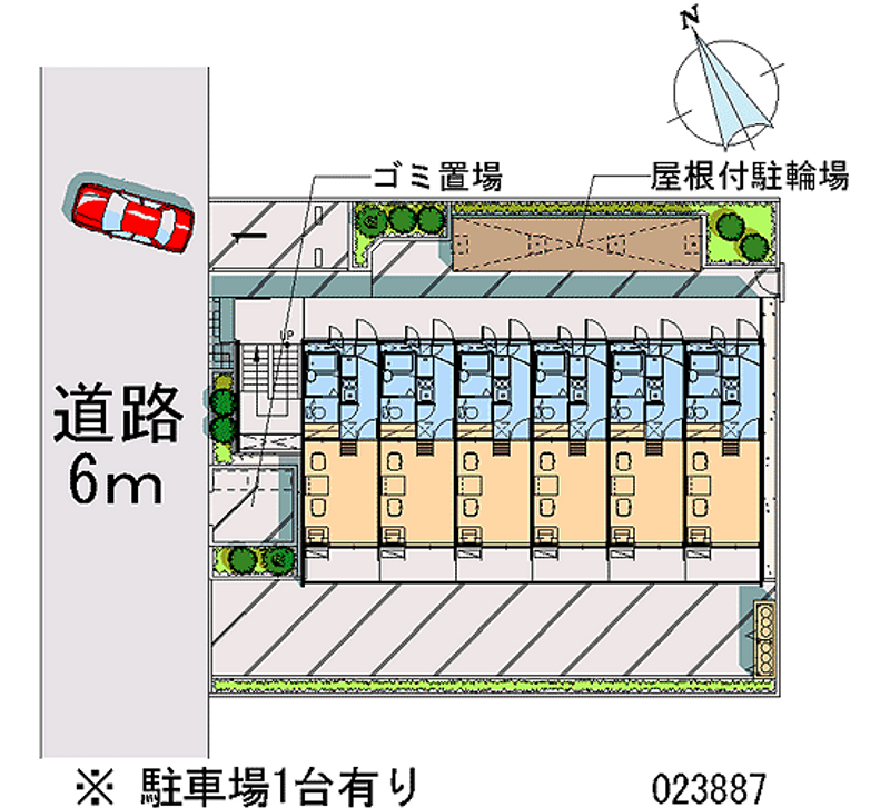 レオパレスヒルズ 区画図