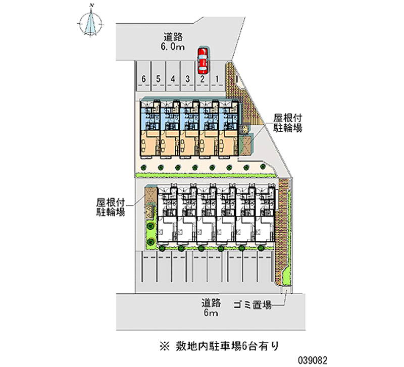 39082 Monthly parking lot