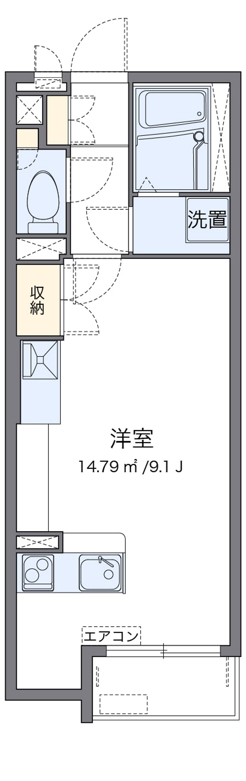 ミランダシュエットメジロ 間取図