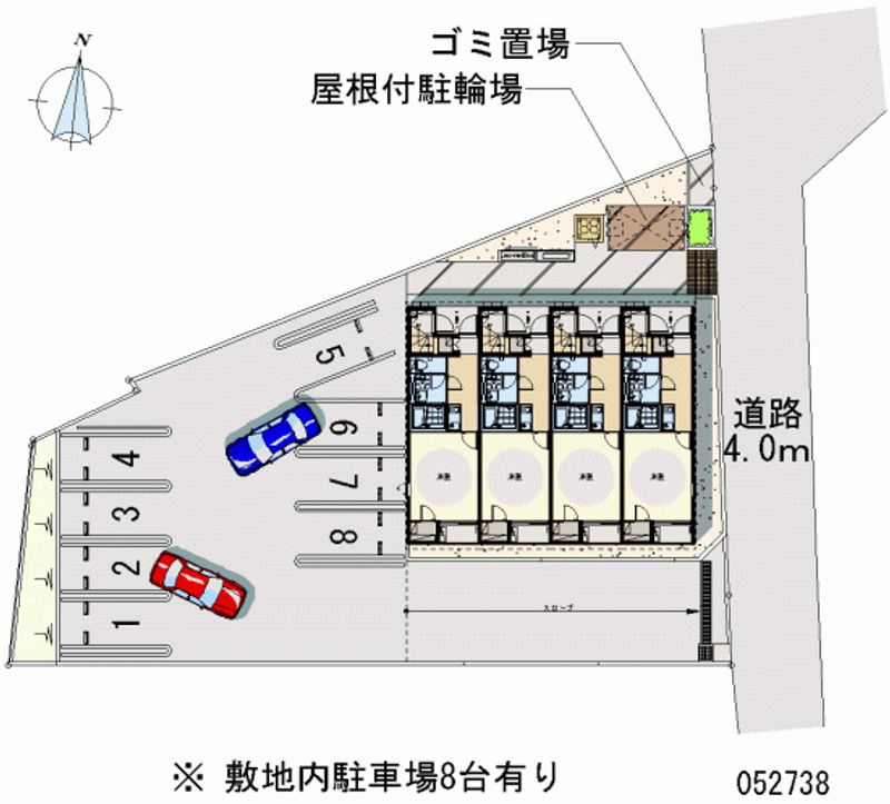 52738月租停車場