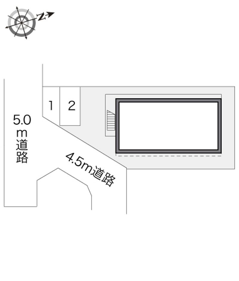レオパレスカルマード 配置図