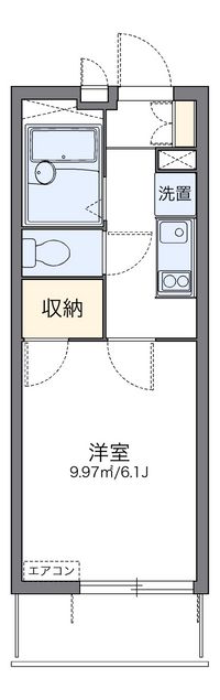 レオパレス久後崎 間取図