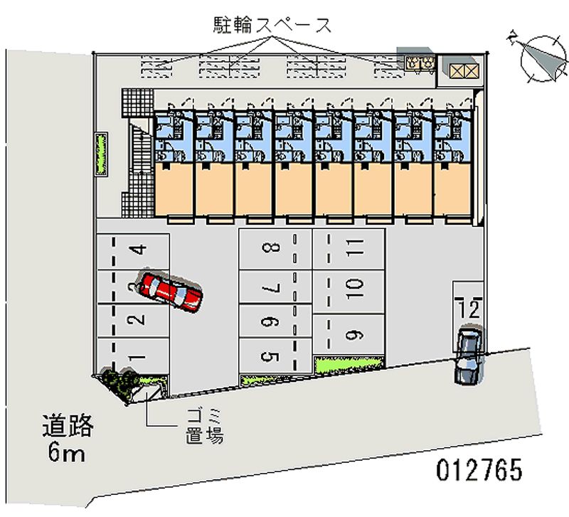 レオパレスステラコート 月極駐車場