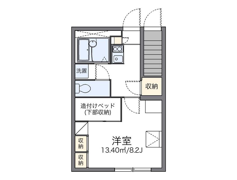 レオパレスいずみ 間取り