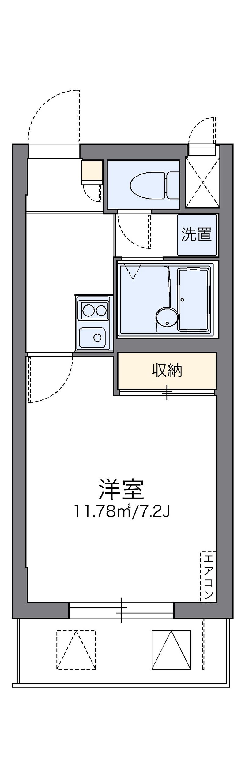 leopalace Kanan no Ie Floor plan