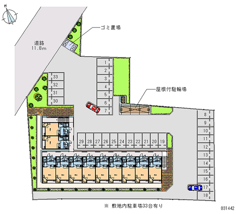 31442 Monthly parking lot