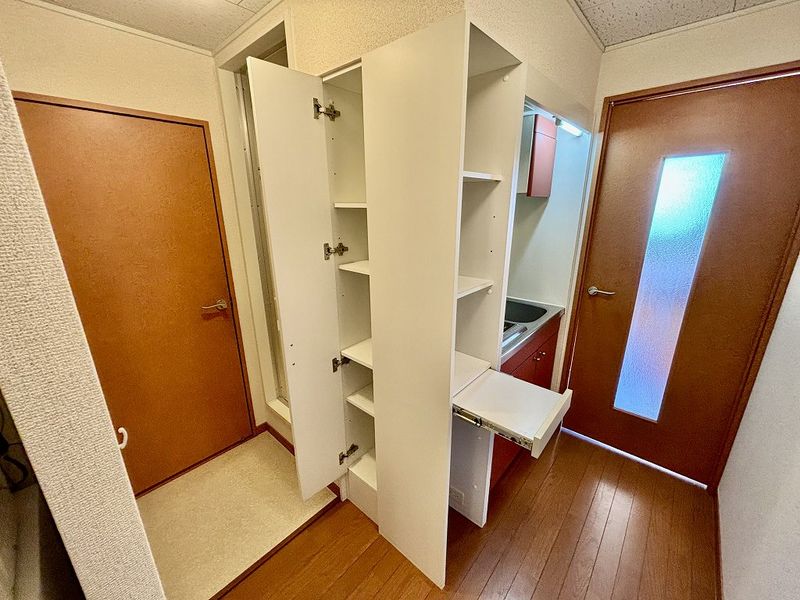 レオパレスユートピア 収納