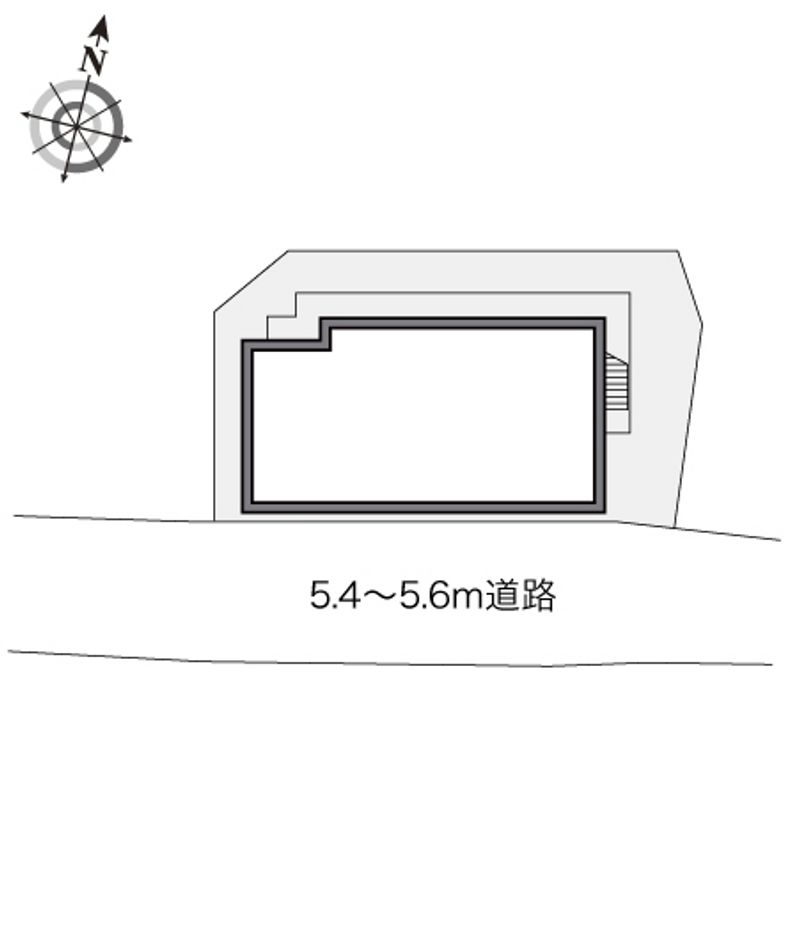 レオパレス長沢 配置図