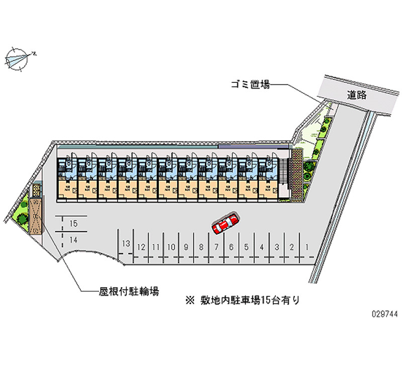 レオパレスＹＯＳＨＩＮＯ 共用部分
