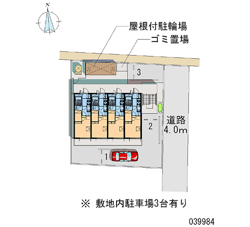 レオパレス辻町 月極駐車場