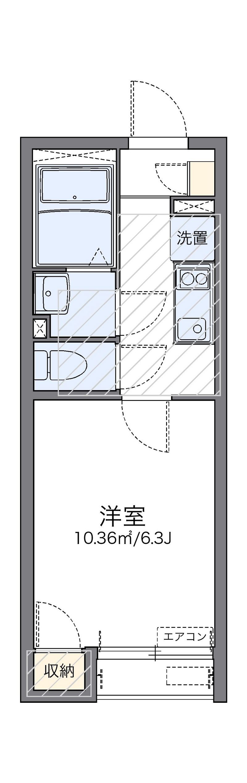 レオネクストコーラルリーフ 間取図