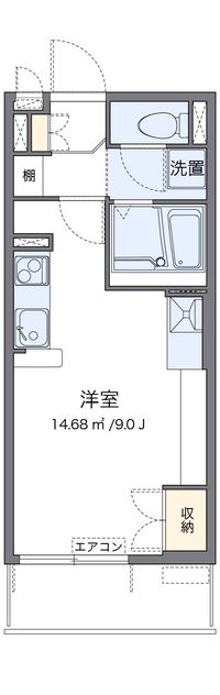 レオネクスト日野万願寺 間取り図