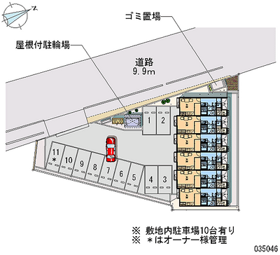 35046 Monthly parking lot