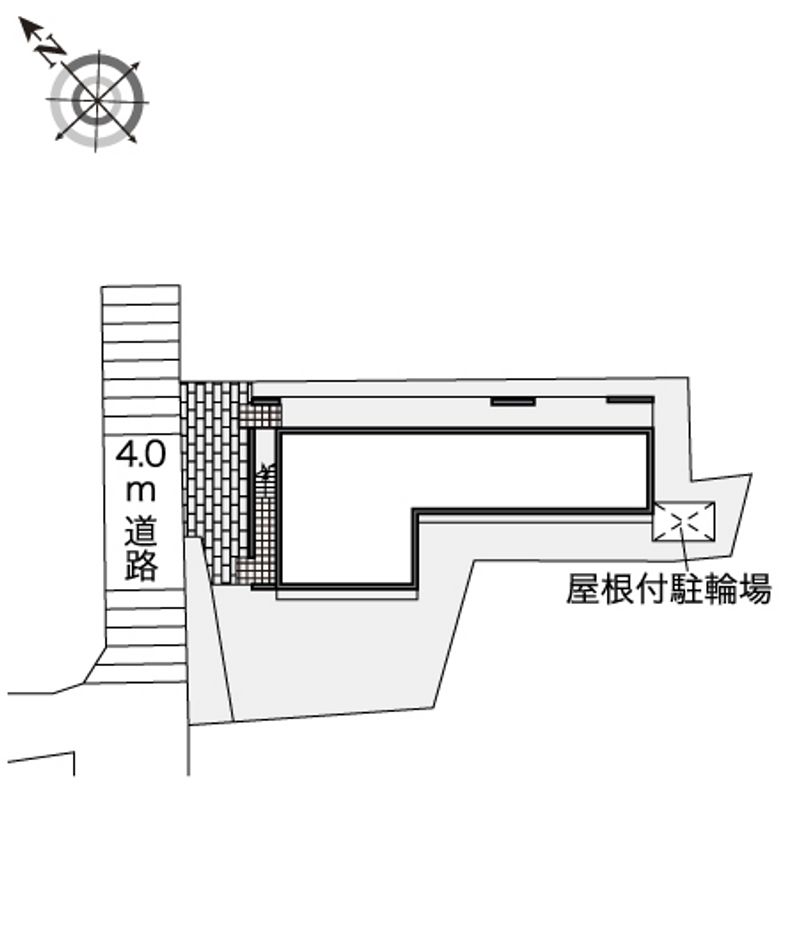レオパレス蛍茶屋 配置図