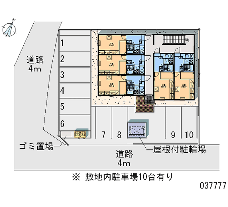 37777月租停車場