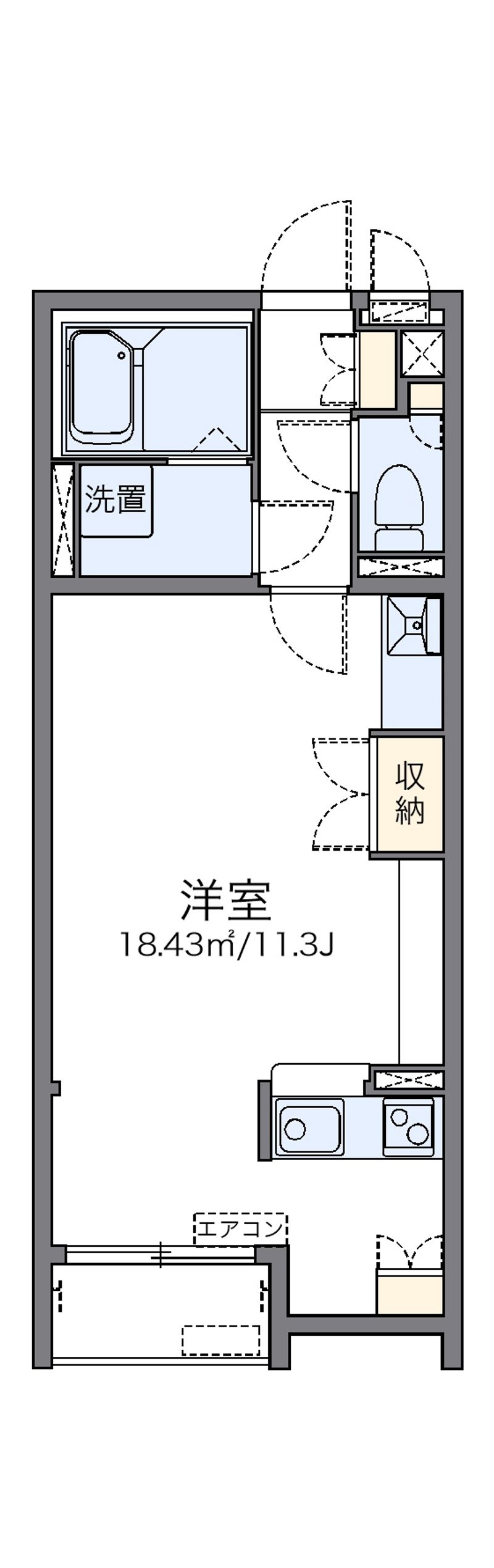 レオネクストステラレガーミ 間取り