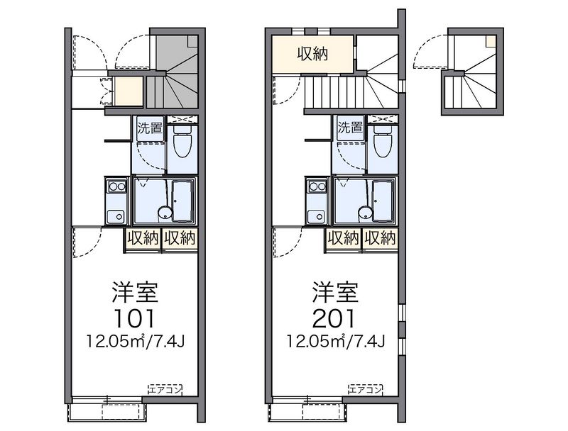 レオネクストビッグ 間取図