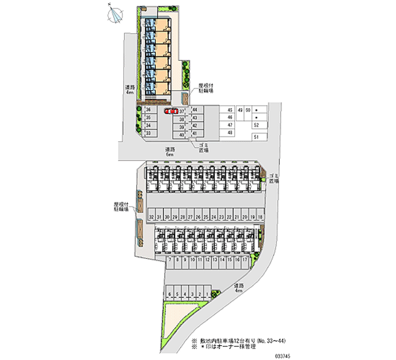 33745 bãi đậu xe hàng tháng