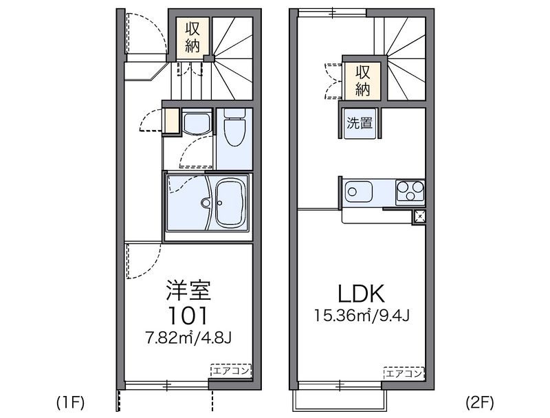 レオネクストＩＮつかさ 間取図