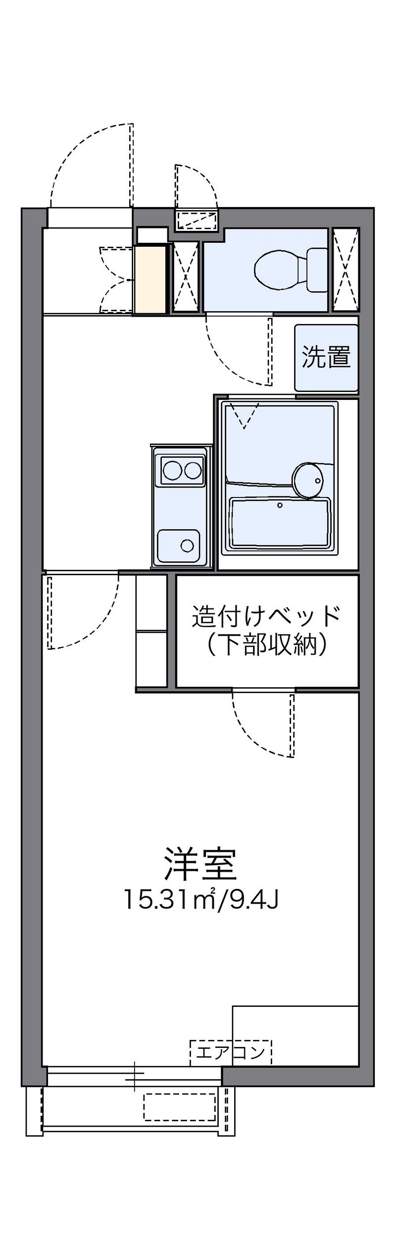 レオネクストパストラルヴィラ 間取図