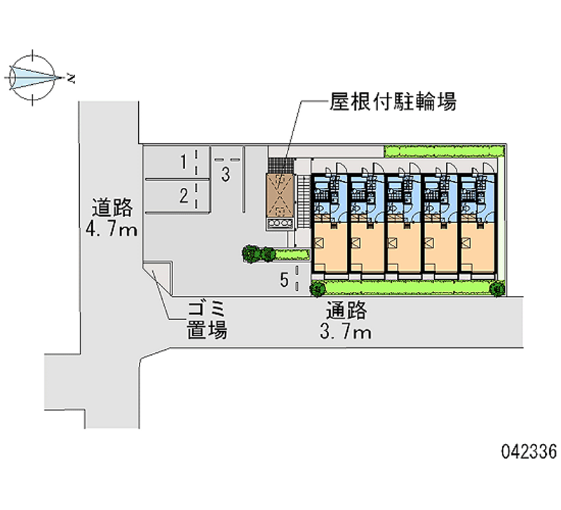 42336 Monthly parking lot