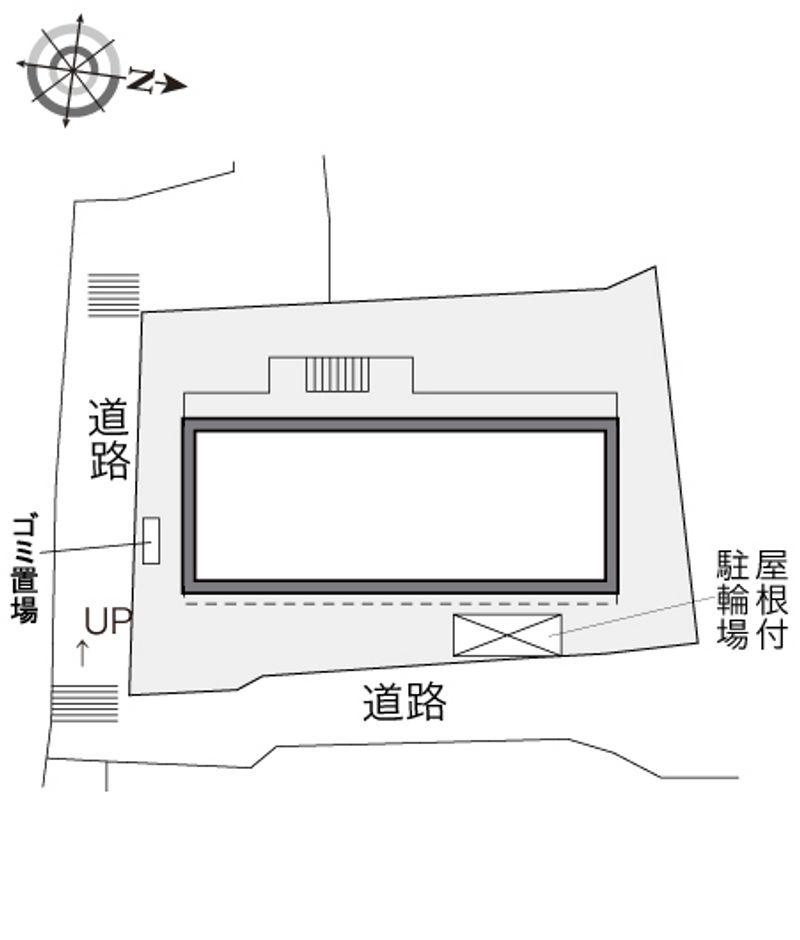 レオパレスギオン２１ 配置図
