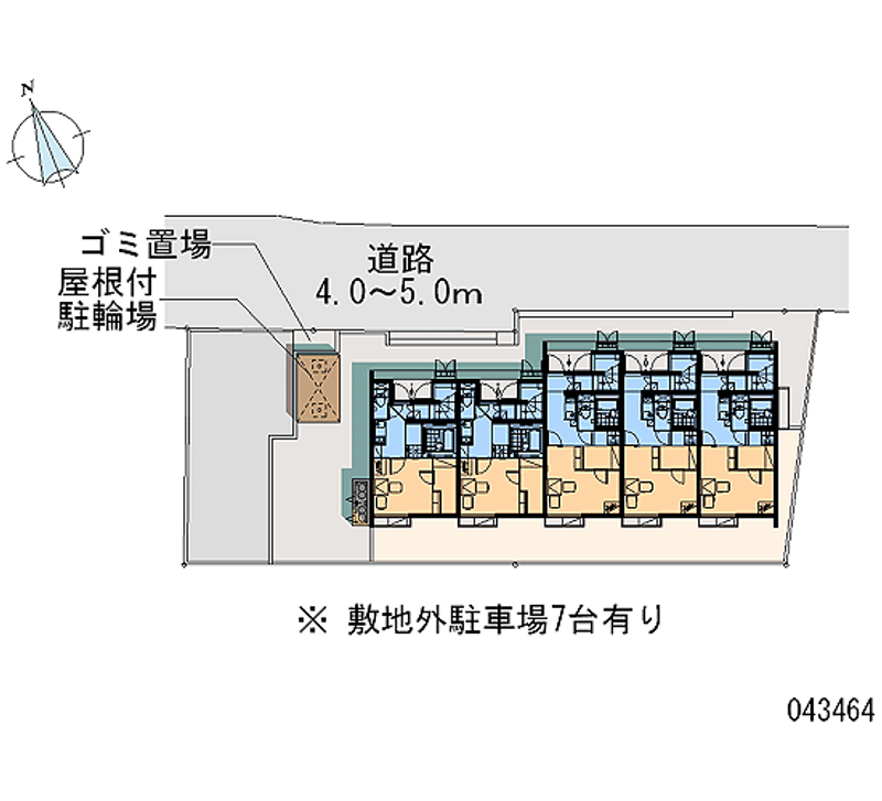 43464月租停車場