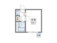 レオパレスシェモアⅠ 間取り図