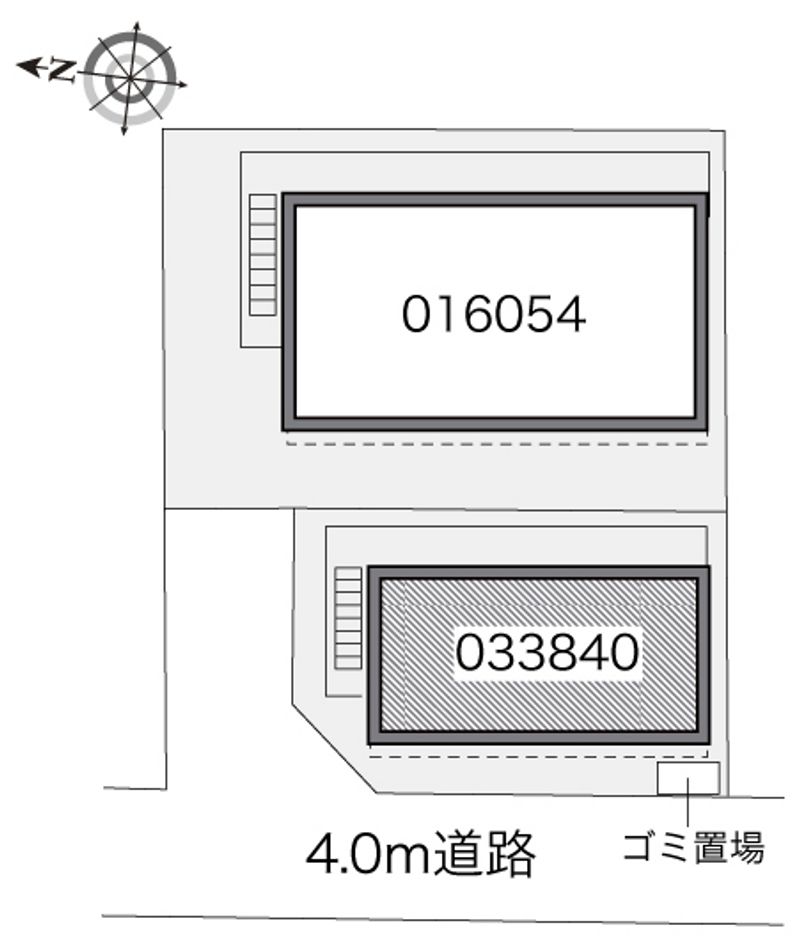 レオパレスサンシャイン桜台 配置図