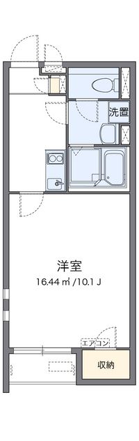 クレイノやなぎ荘 間取り図