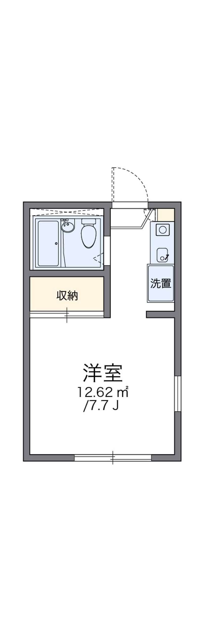 レオパレス玉美第２ 間取図
