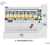 11181 Monthly parking lot