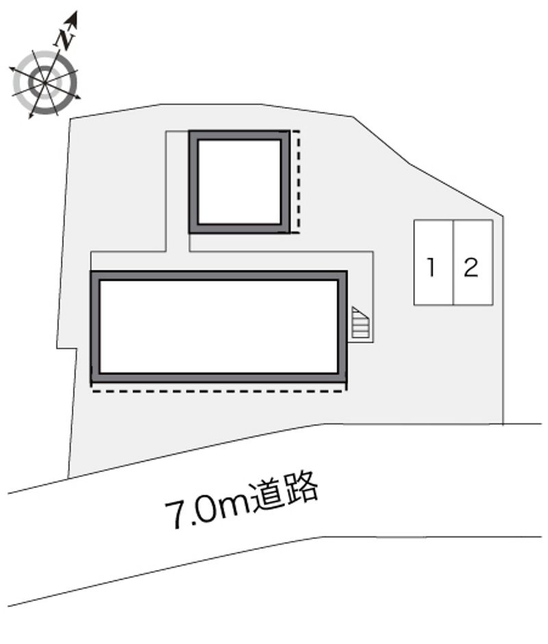 レオパレス下和田 配置図
