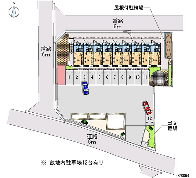 レオパレスゆとり　天理 月極駐車場