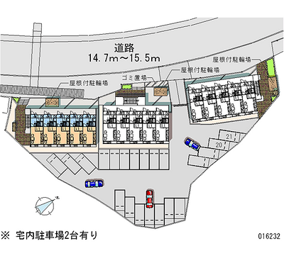 16232 Monthly parking lot