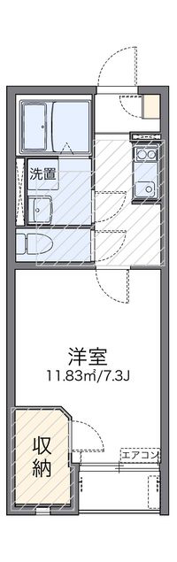 レオネクストＫＯＭＡＯＫＡ 間取り図