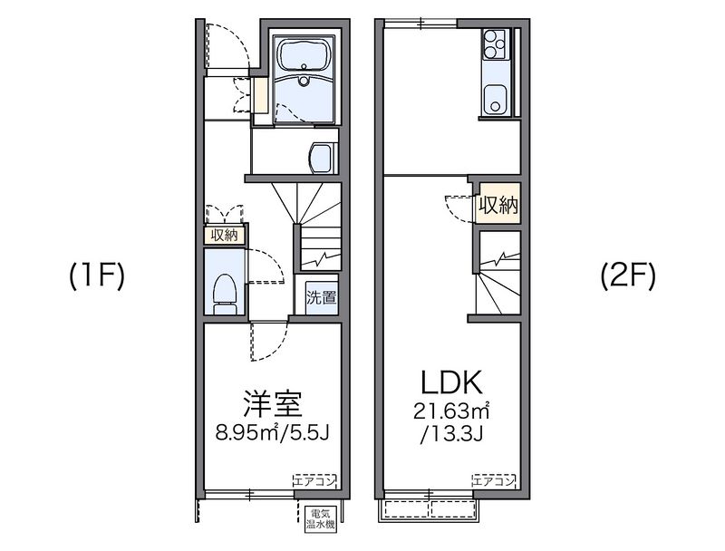 レオネクストルーポ 間取図