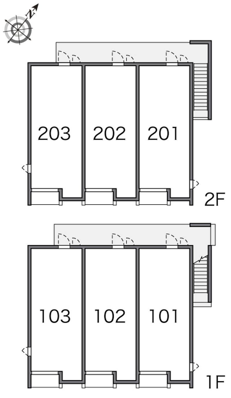 レオネクストコッリーナ 間取り配置図