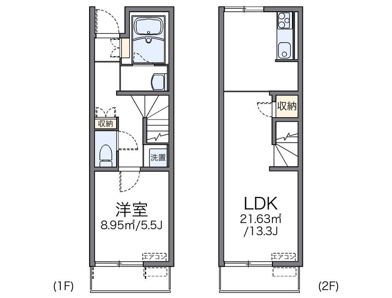レオネクストボヌールⅠ 間取図
