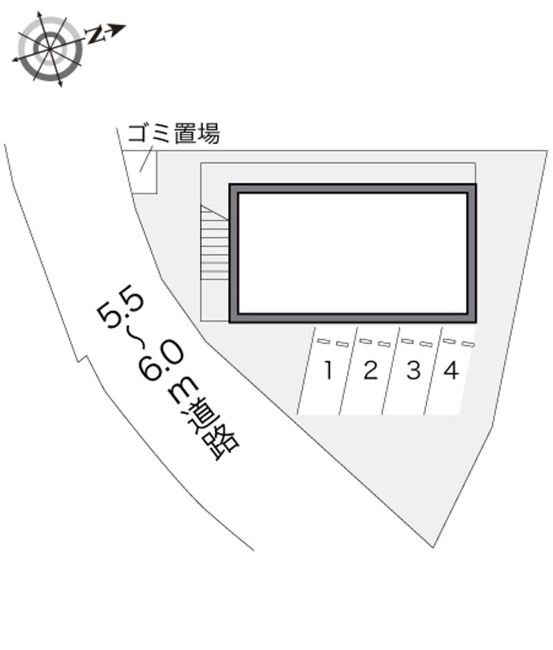 レオパレスエル 駐車場