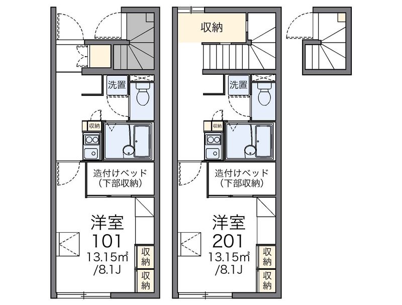 レオパレスステラ 間取図