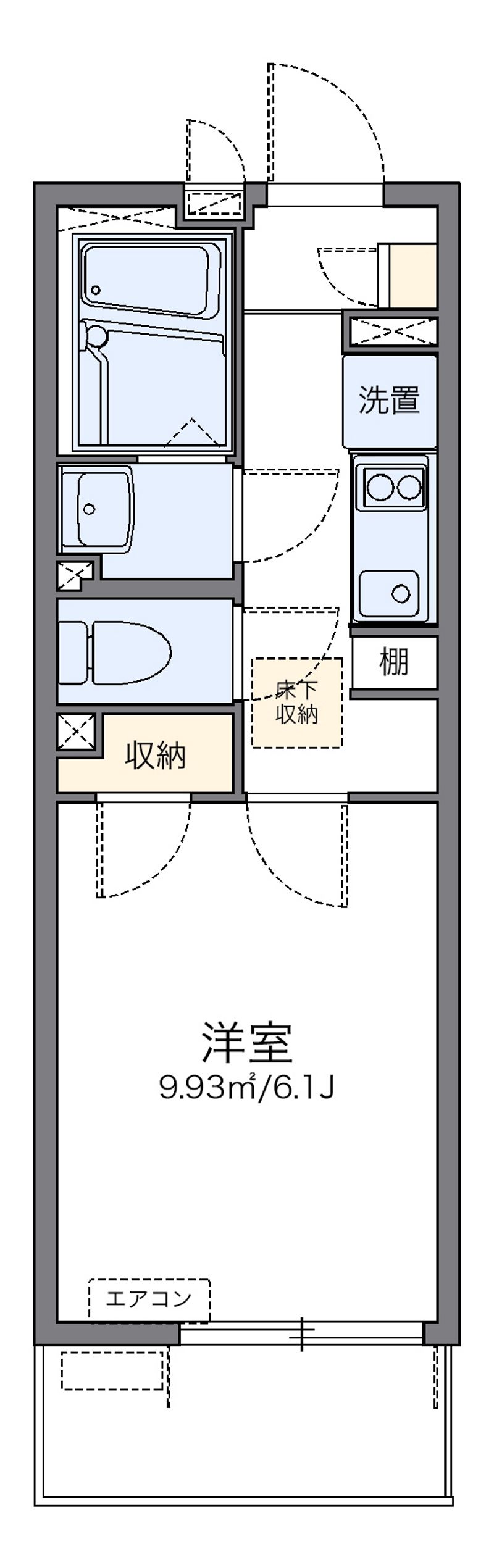 レオネクストエステート旗の台 間取図